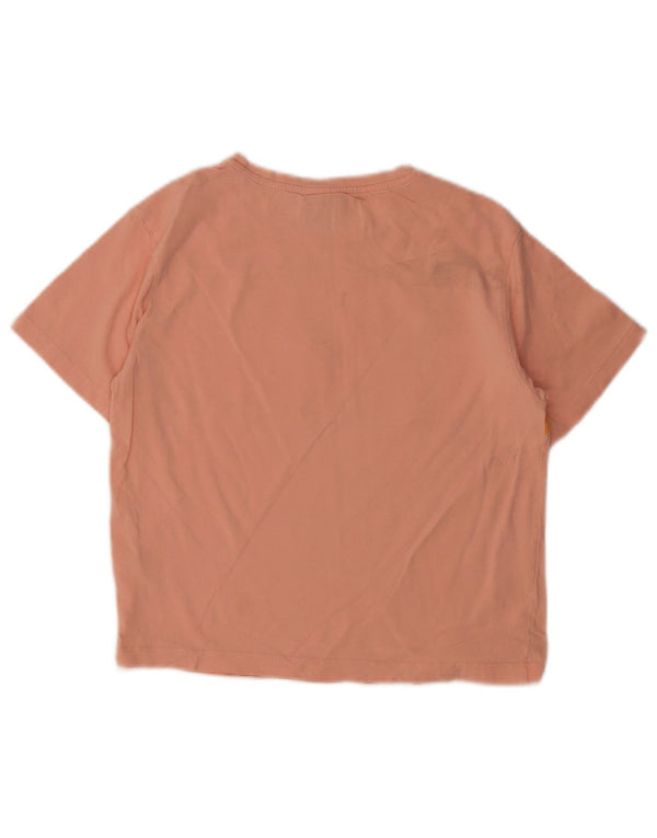 T-shirt grafica per ragazze Diadora Top 11-12 anni XL Pink Colourblock