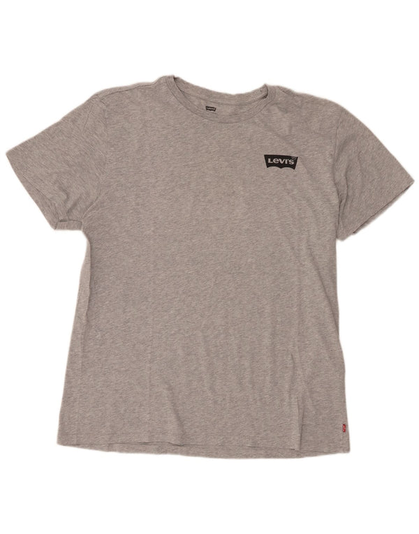 T-shirt da donna Levi's Top UK 18 XL cotone grigio