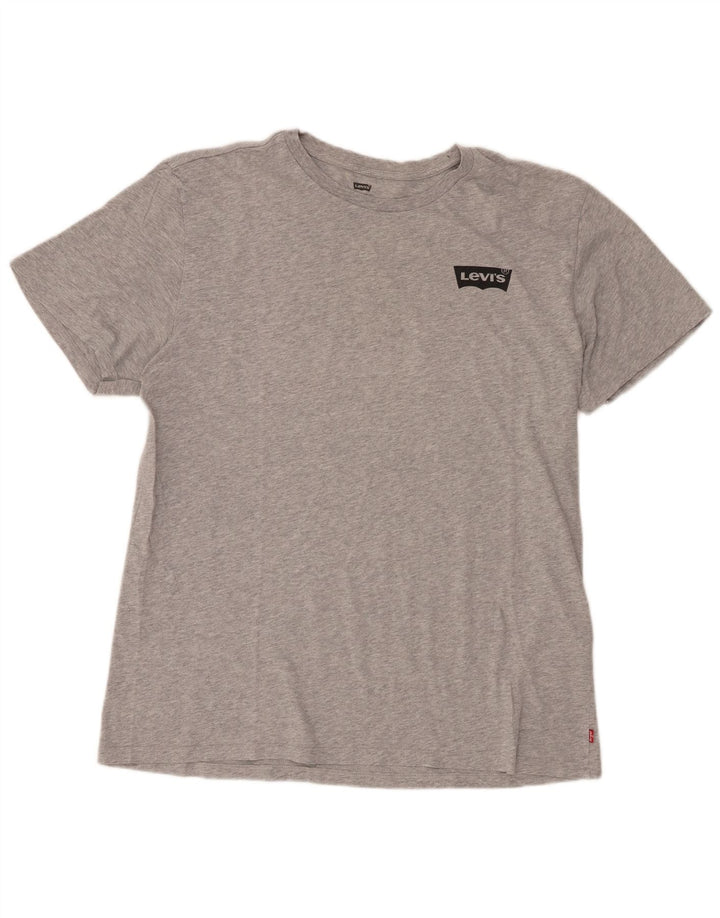 T-shirt da donna Levi's Top UK 18 XL cotone grigio
