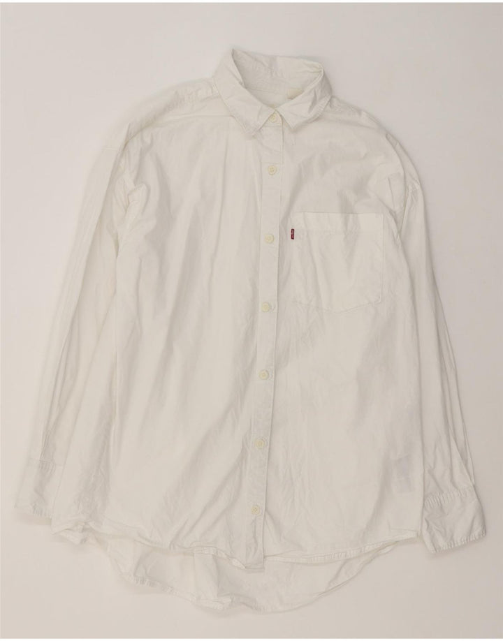 Camicia Levi's Uomo Small Cotone Bianco