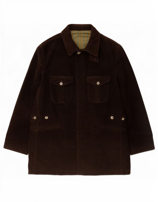 Giacca da uomo Braddock in velluto a coste IT 54 2XL Cotone marrone