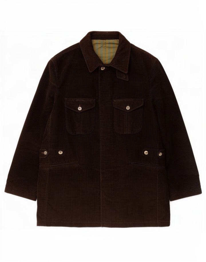 Giacca da uomo Braddock in velluto a coste IT 54 2XL Cotone marrone