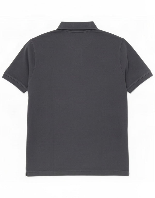 Kappa Mens Polo Shirt Medium Grey Cotton