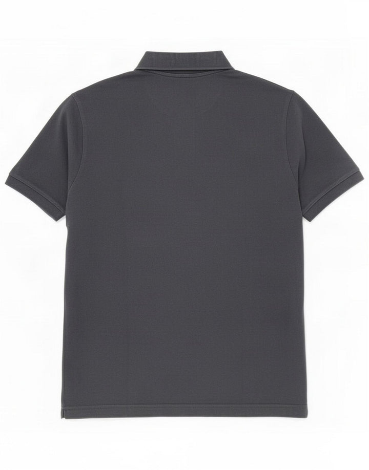 Polo da uomo Kappa in cotone grigio medio