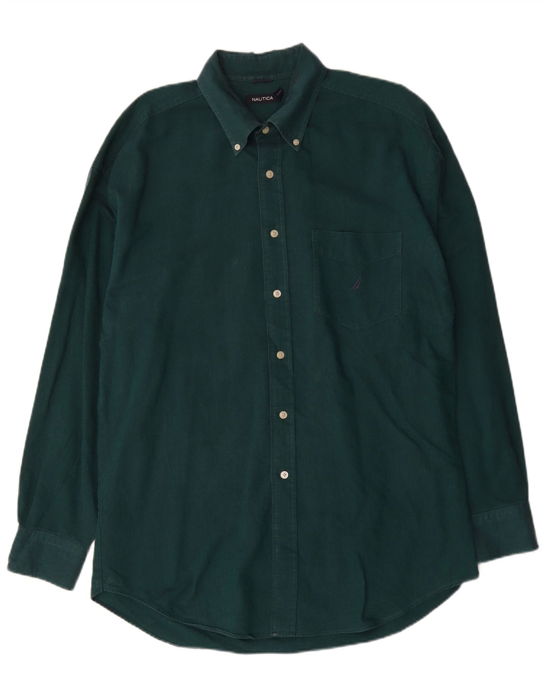 Camicia da uomo Nautica XL in cotone verde