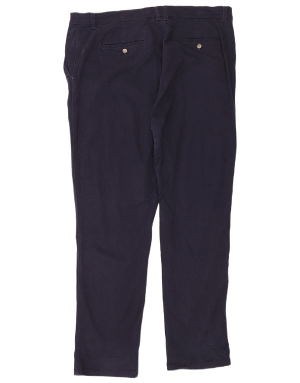 JOULES Pantaloni chino affusolati da donna UK 18 XL W38 L30 Cotone blu navy