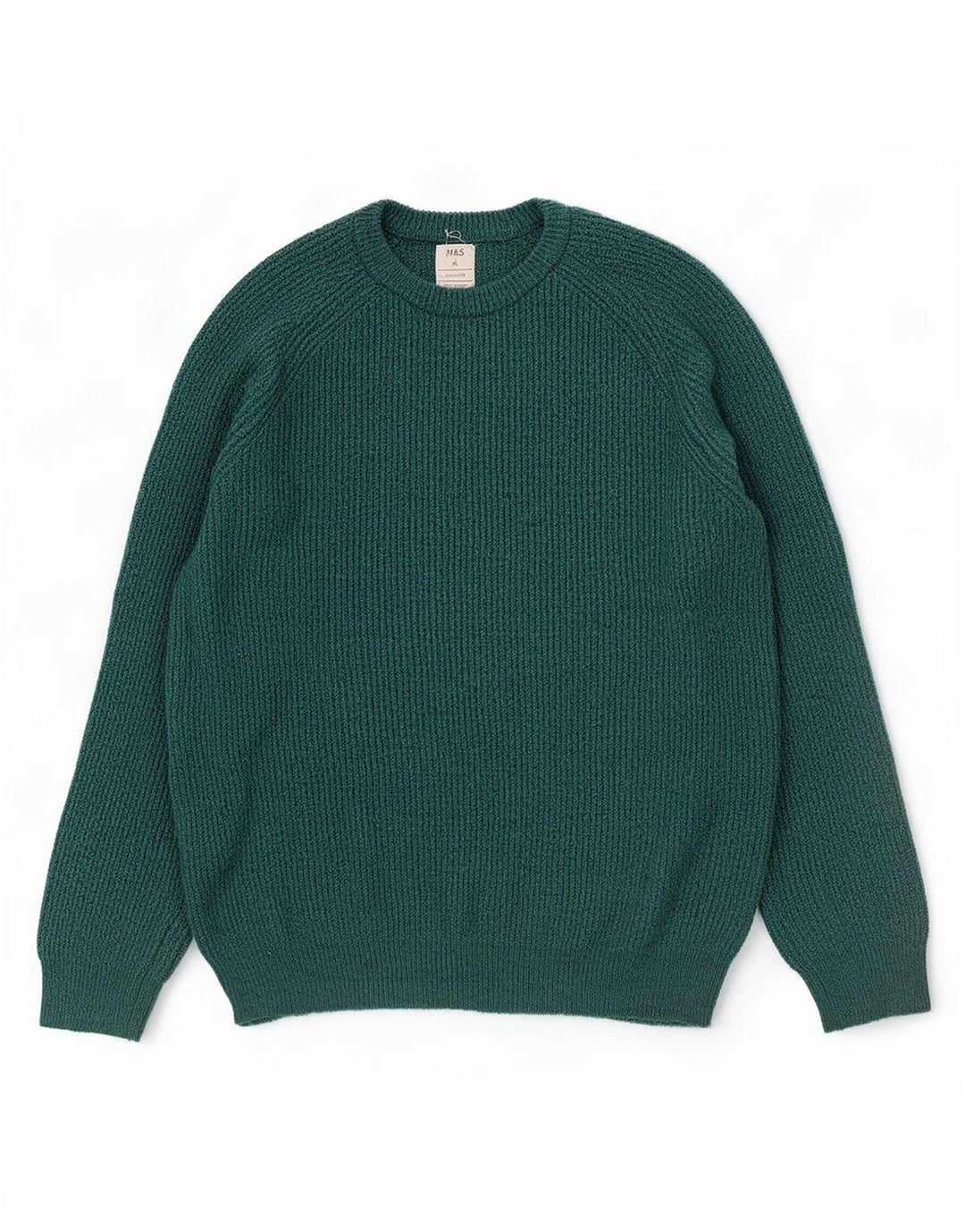 Maglione maglione girocollo da uomo Marks & Spencer XL verde poliammide
