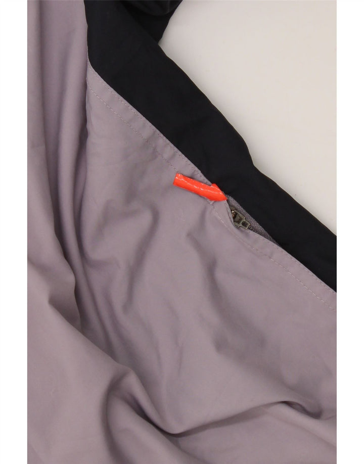 Giacca da tuta da donna Adidas UK 14 Large Viola Colourblock Poliestere