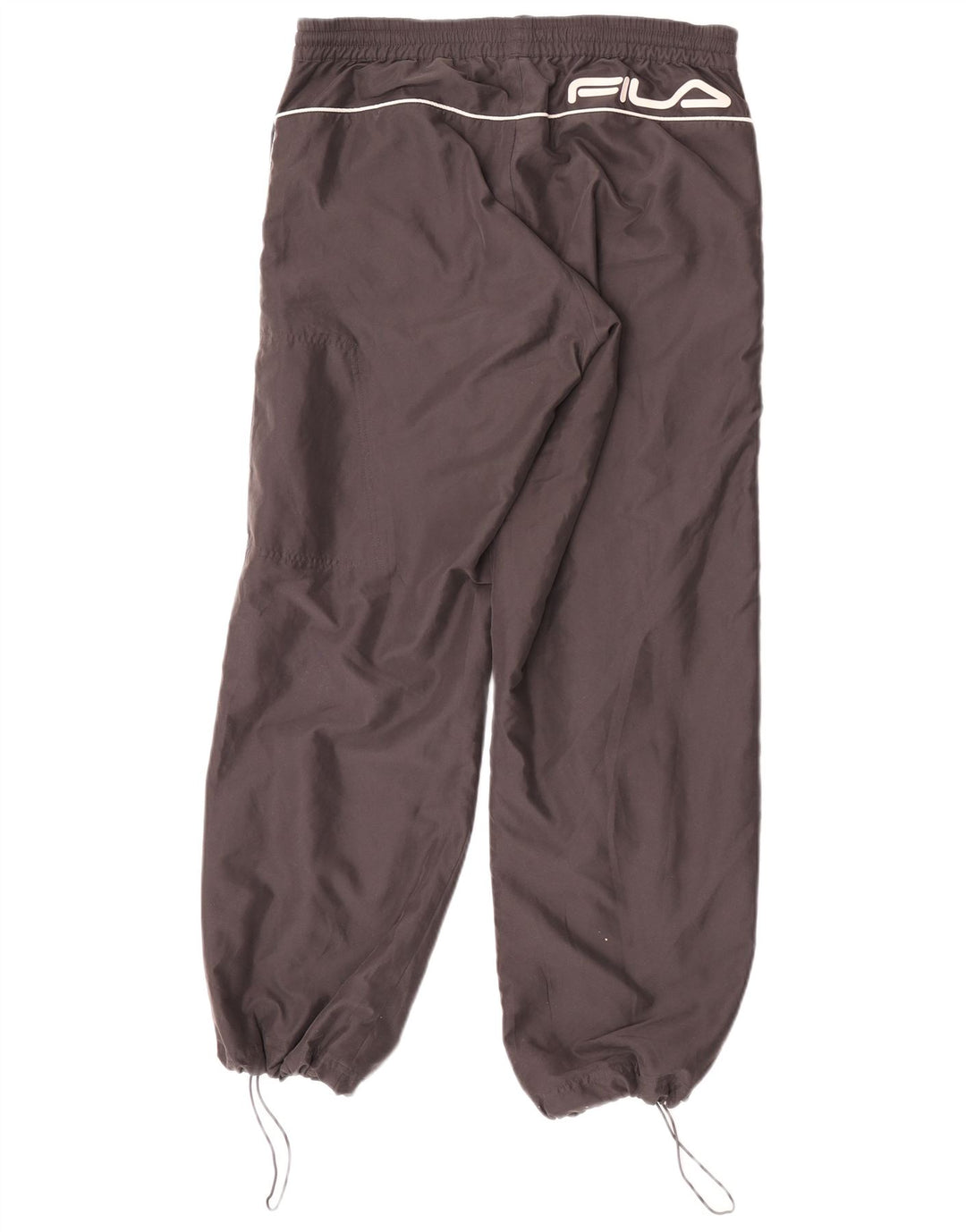 Fila Pantaloni da tuta con grafica da uomo Joggers Small Grigio Poliestere