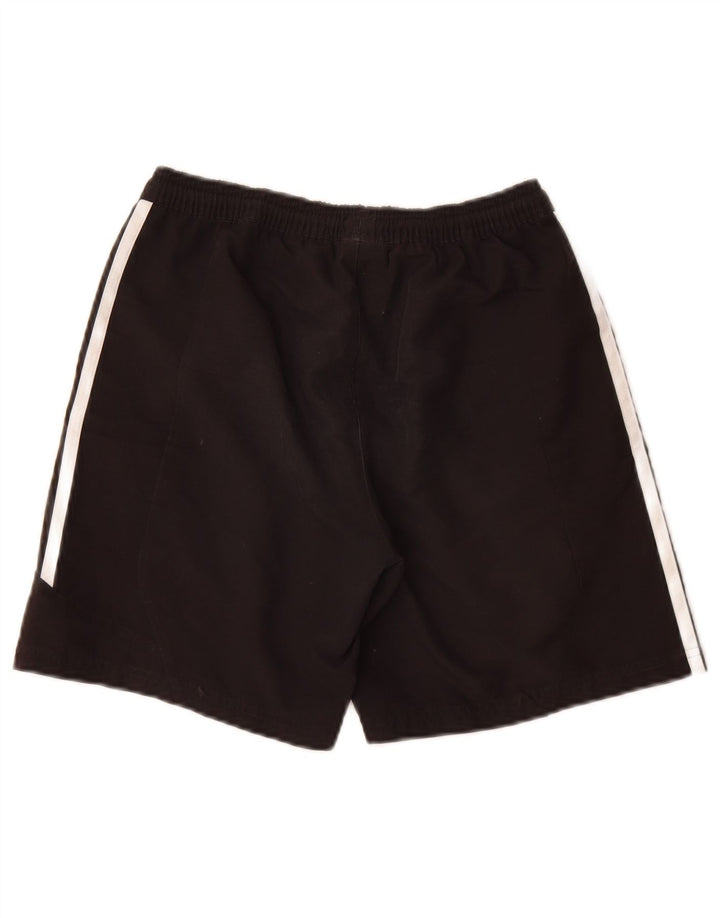 Pantaloncini sportivi Adidas da ragazzo 11-12 anni in poliestere nero