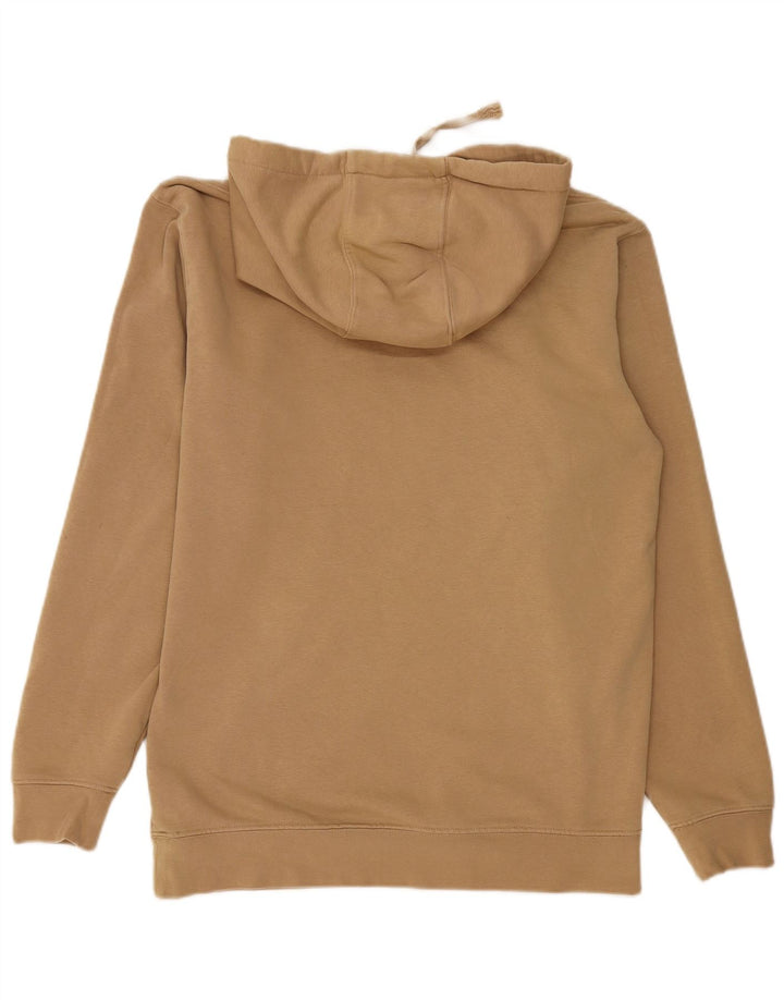Felpa con cappuccio grafica da uomo di Vans, cotone beige medio