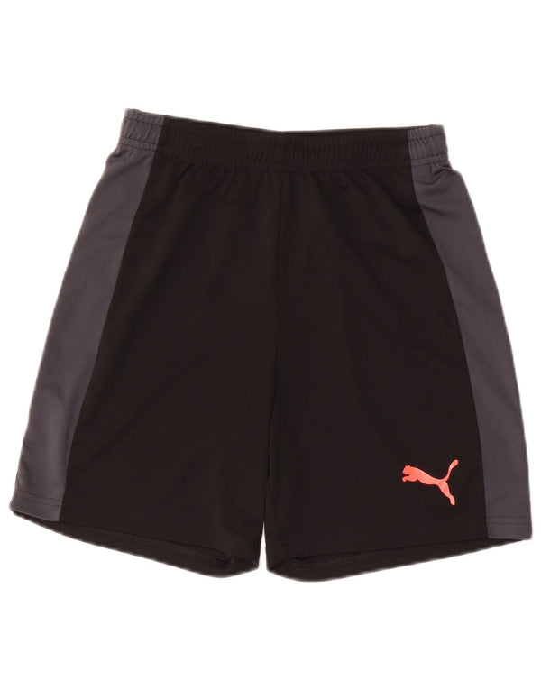Pantaloncini sportivi da uomo Puma XS Nero in poliestere color block