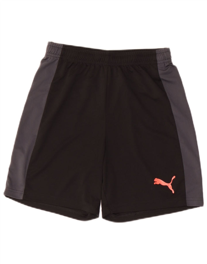Pantaloncini sportivi da uomo Puma XS Nero in poliestere color block