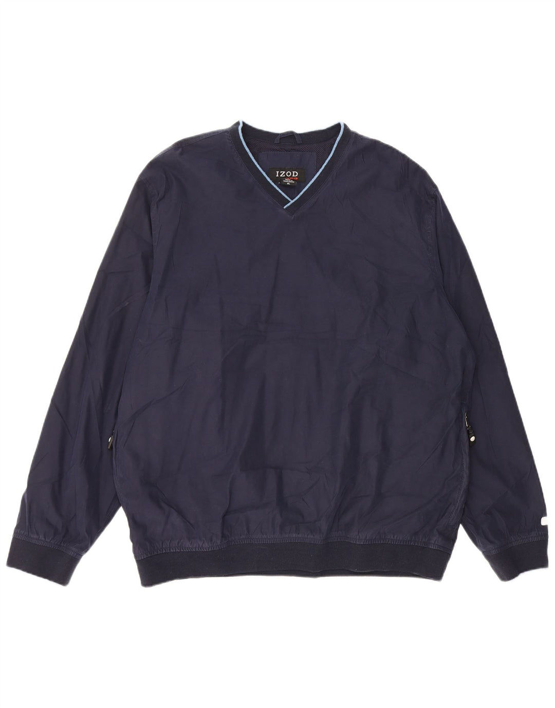 Tuta da uomo pullover Izod Top XL poliestere blu navy