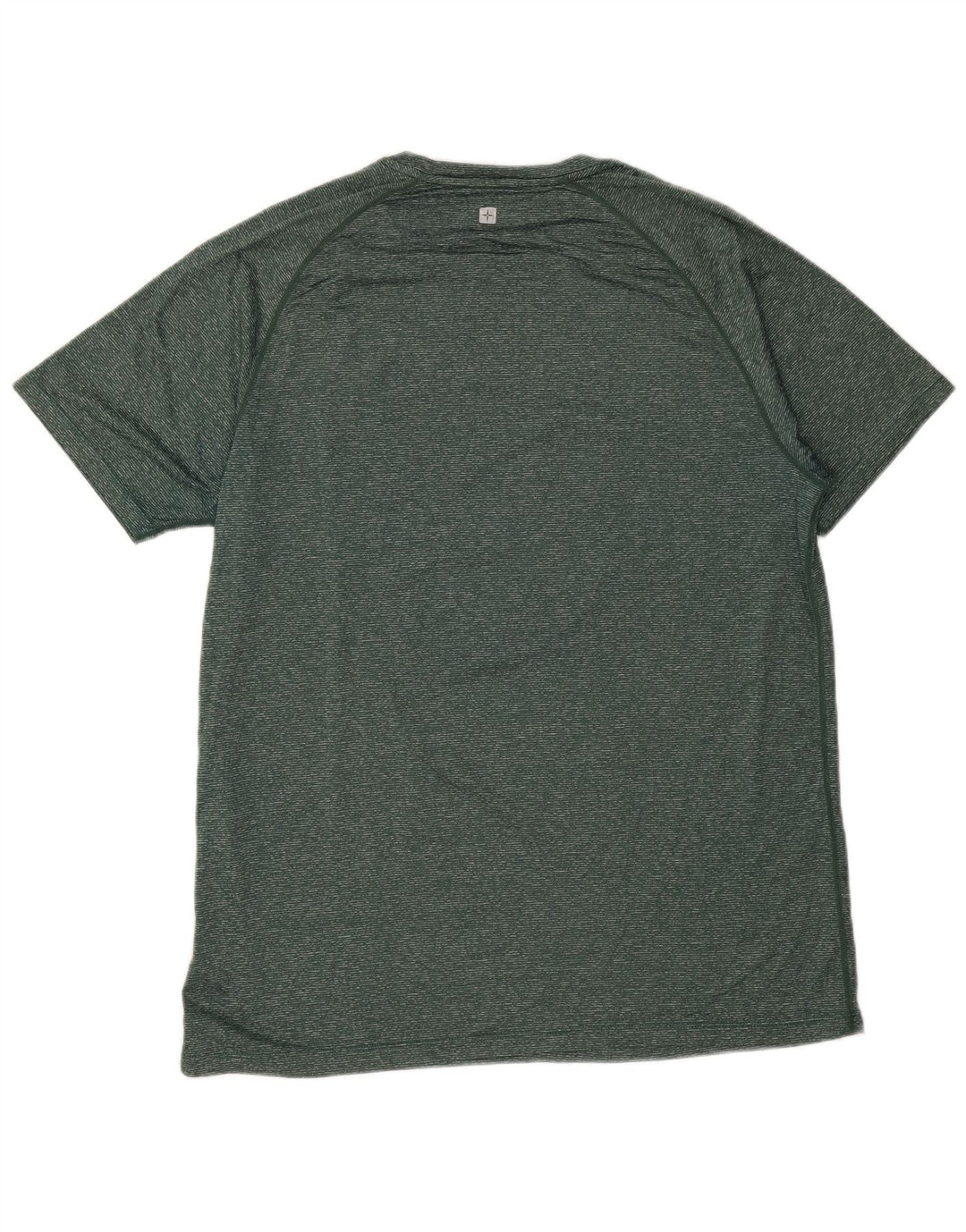 T-shirt da uomo Mountain Warehouse Top grande in nylon chiazzato verde