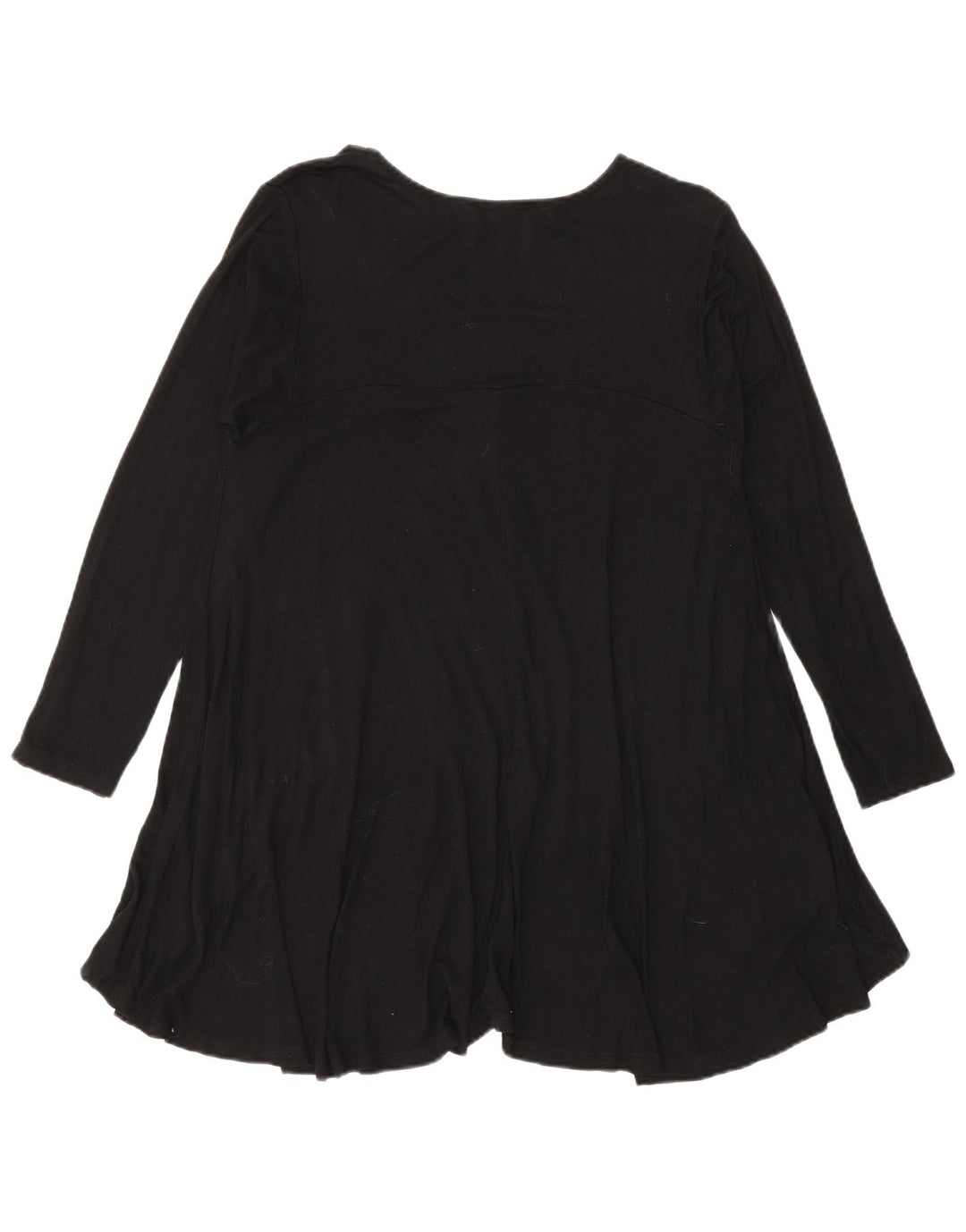 Top tunica a maniche lunghe da donna Zara UK 14 grande nero