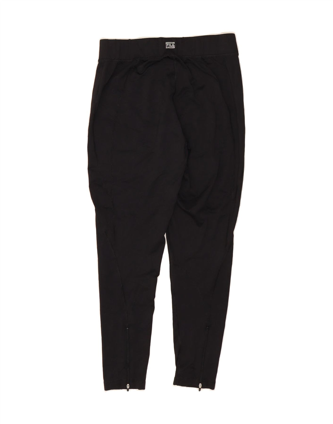 FILA Womens Leggings UK 16 Large  Black Vintage Fila and Second-Hand Fila from Messina Hembry 