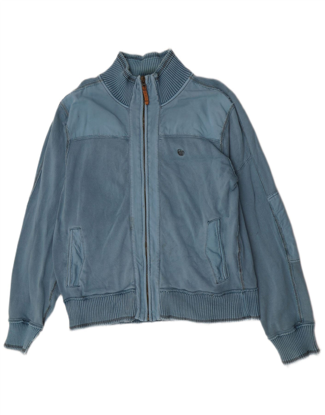 Giacca da ginnastica da uomo Fat Face grande in cotone blu
