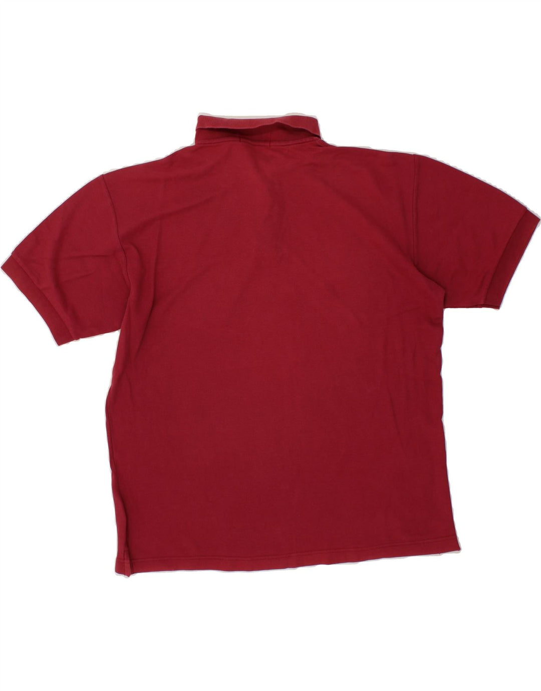 FILA Mens Polo Shirt IT 50 Medium Burgundy Vintage Fila and Second-Hand Fila from Messina Hembry 
