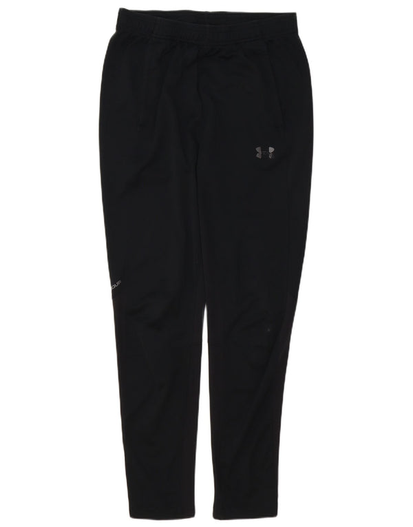 Pantaloni da tuta da uomo Under Armour poliestere nero medio