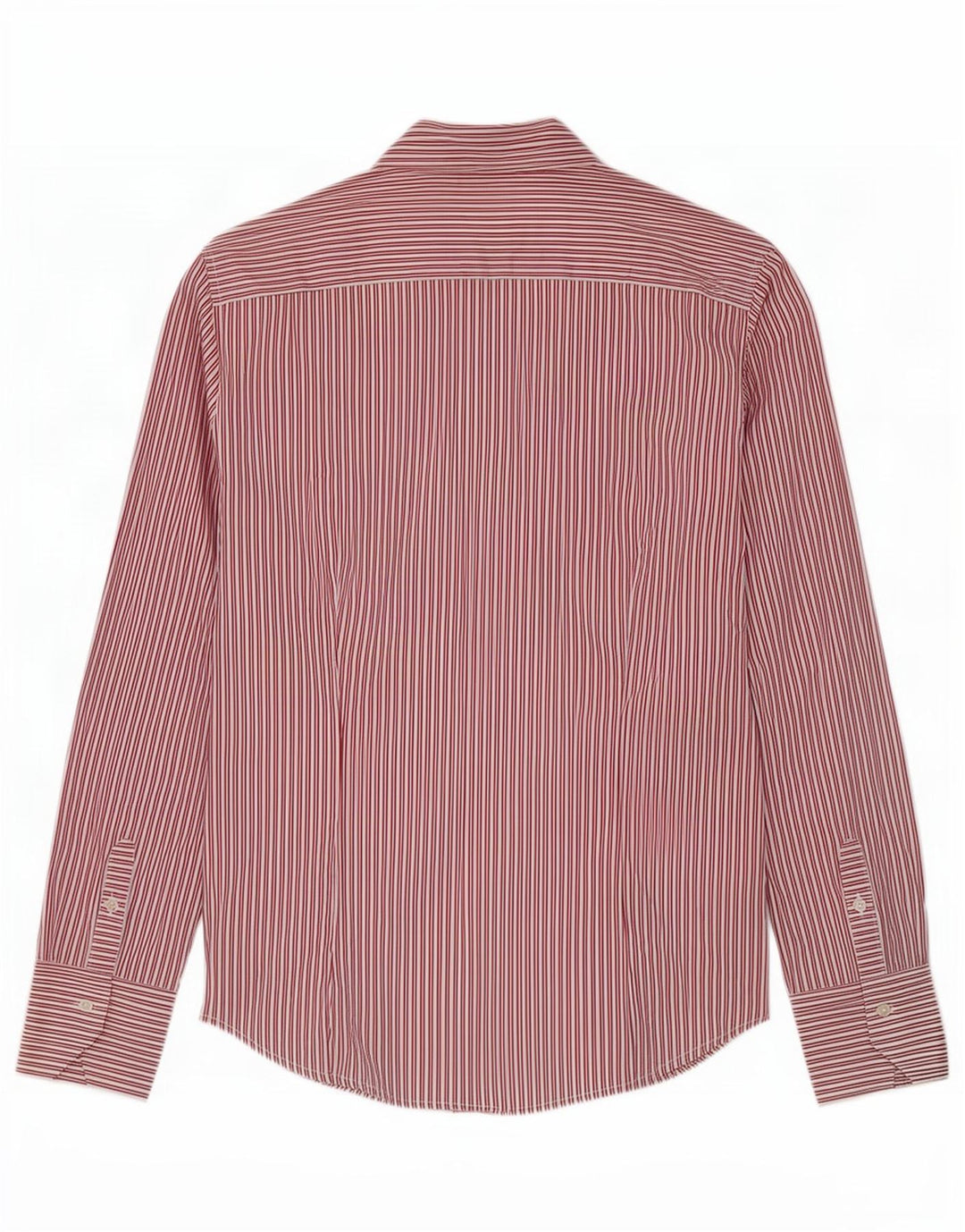 Camicia da donna Benetton UK 14 grande gessato rosso
