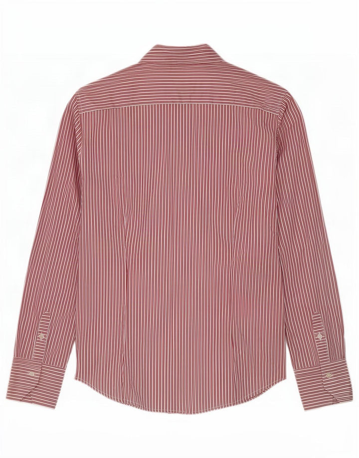 Camicia da donna Benetton UK 14 grande gessato rosso