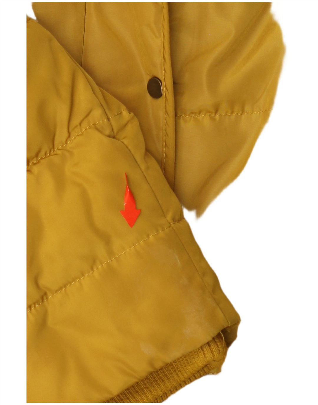 Giacca imbottita da donna LAURA ASHLEY UK 12 Poliestere giallo medio