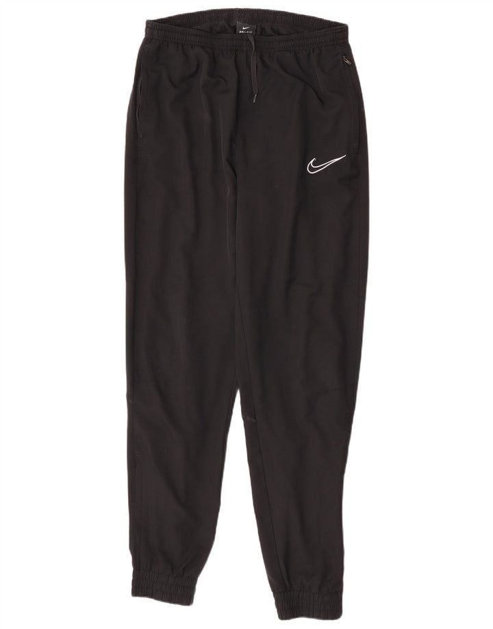 Pantaloni da tuta Nike Dri Fit da uomo, pantaloni da jogging, poliestere nero medio
