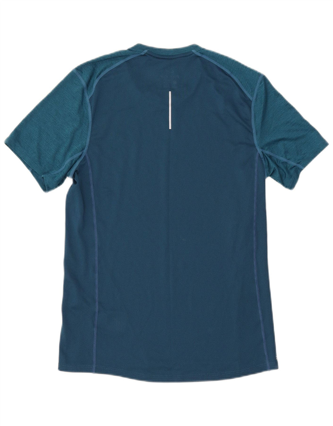 T-shirt Nike Dri Fit da uomo, piccola, in poliestere color block blu