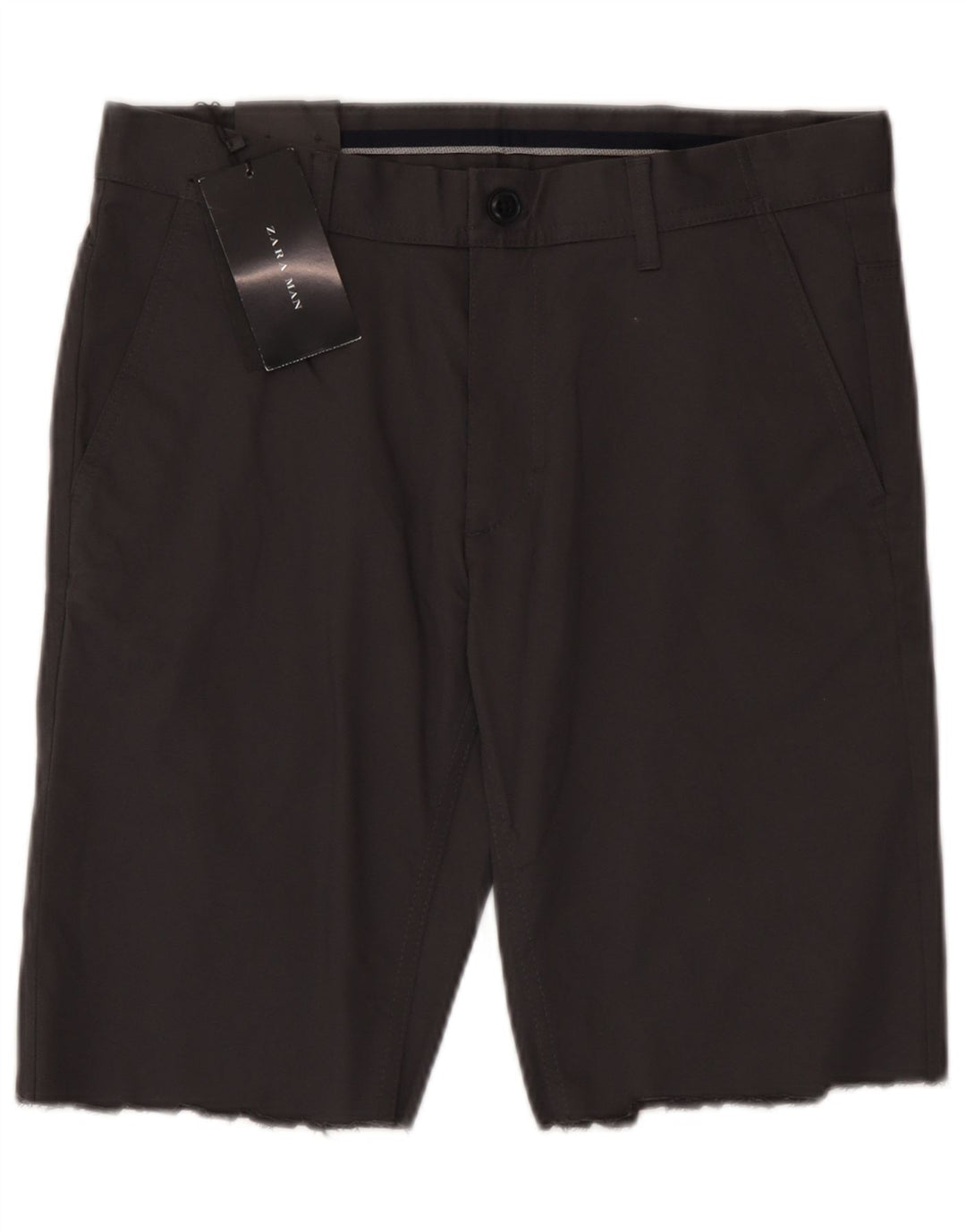 Pantaloncini chino da uomo Zara EU 40 medi W31 cotone grigio