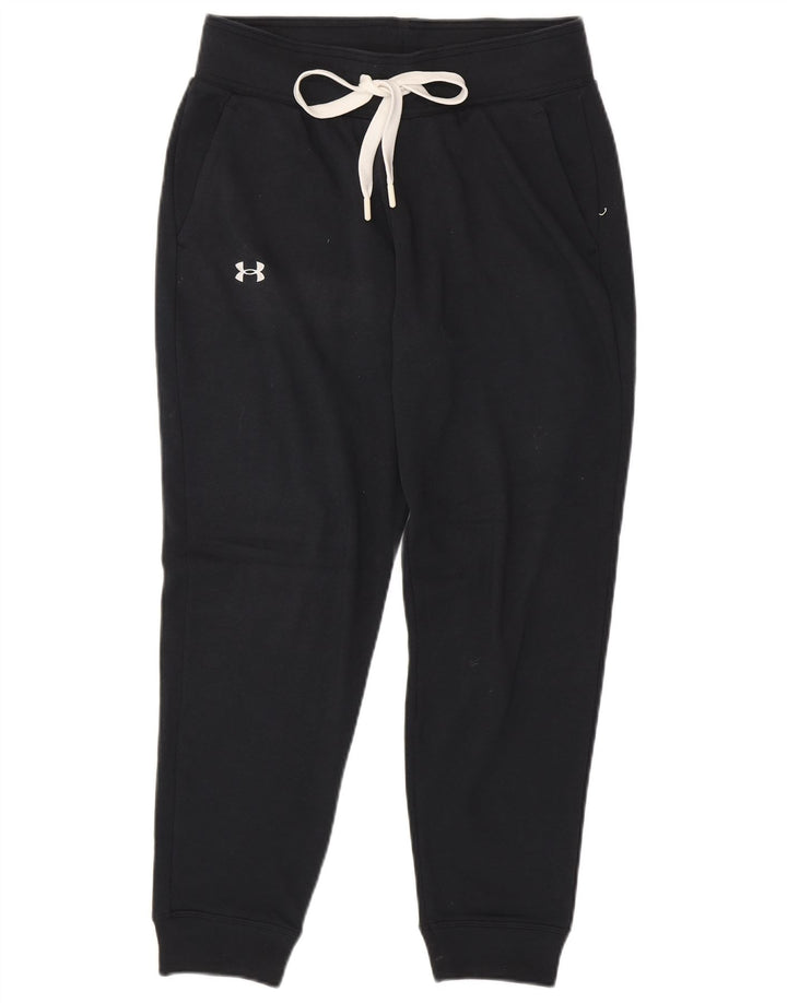 Pantaloni da tuta da donna UNDER ARMOUR Joggers UK 10 piccoli cotone nero