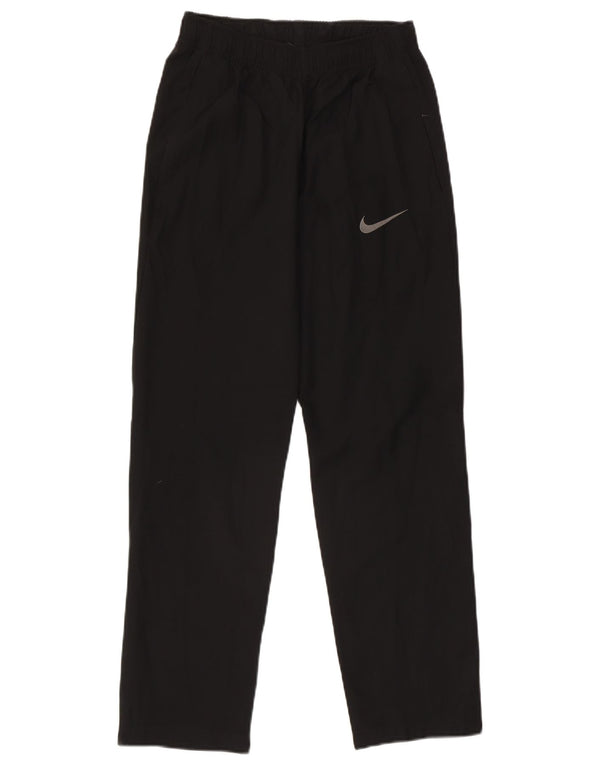 Pantaloni da tuta Nike Dri Fit da uomo piccoli in poliestere nero
