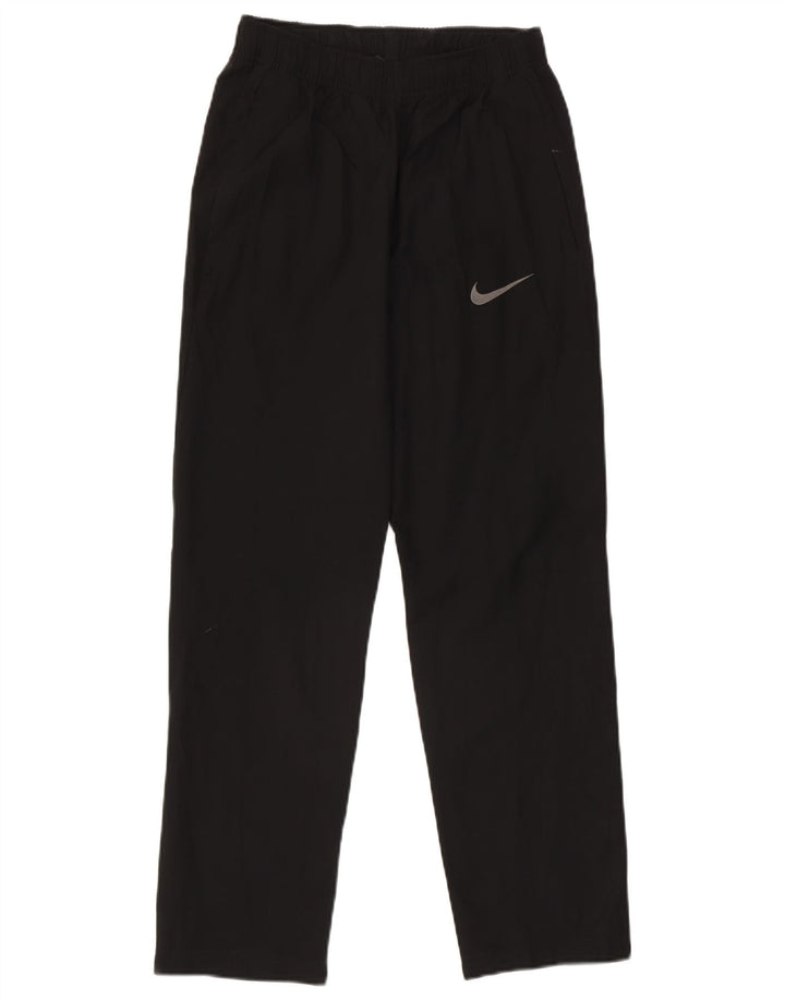 Pantaloni da tuta Nike Dri Fit da uomo piccoli in poliestere nero