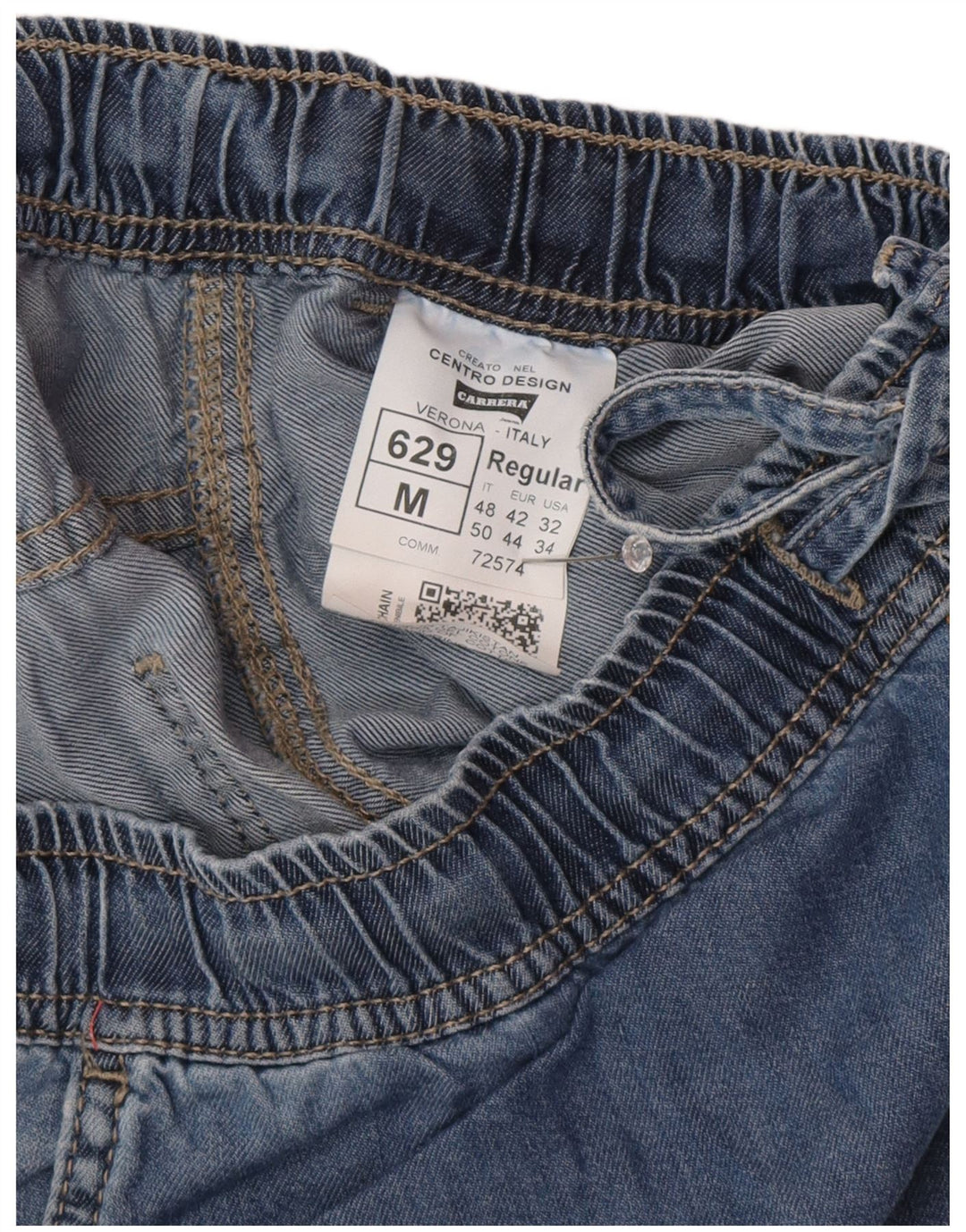 Pantaloncini di jeans cargo Carrera da uomo 629 IT 48 medio W32 cotone blu