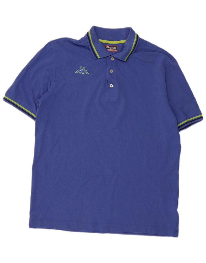 Polo Kappa Uomo XL Cotone Blu