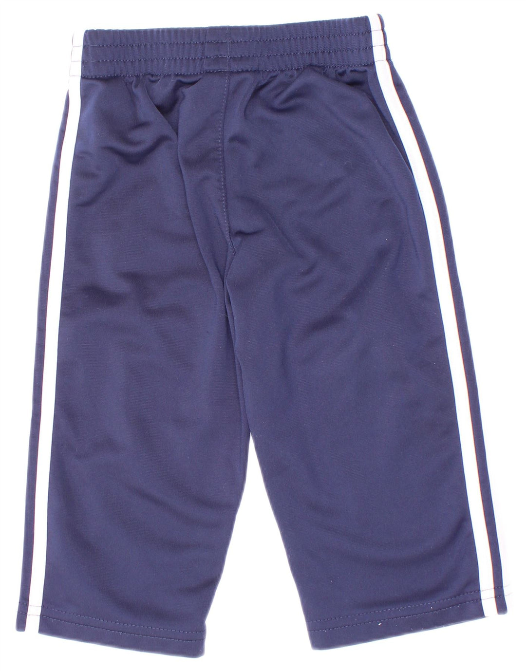 Pantaloni da tuta Adidas da neonato 9-12 mesi in poliestere blu navy