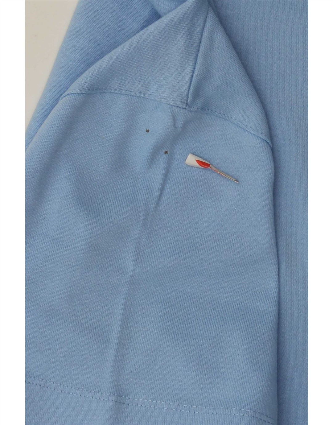 T-shirt Zara da uomo Top Small in cotone blu