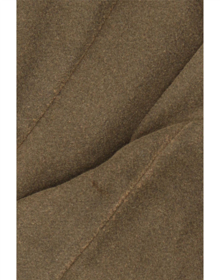 Giacca blazer a 3 bottoni da uomo Calvin Klein UK 44 2XL Poliestere kaki