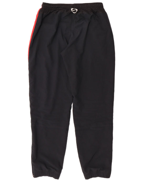 NIKE Pantaloni da tuta da uomo Joggers UK 41/43 Large Nero Colourblock