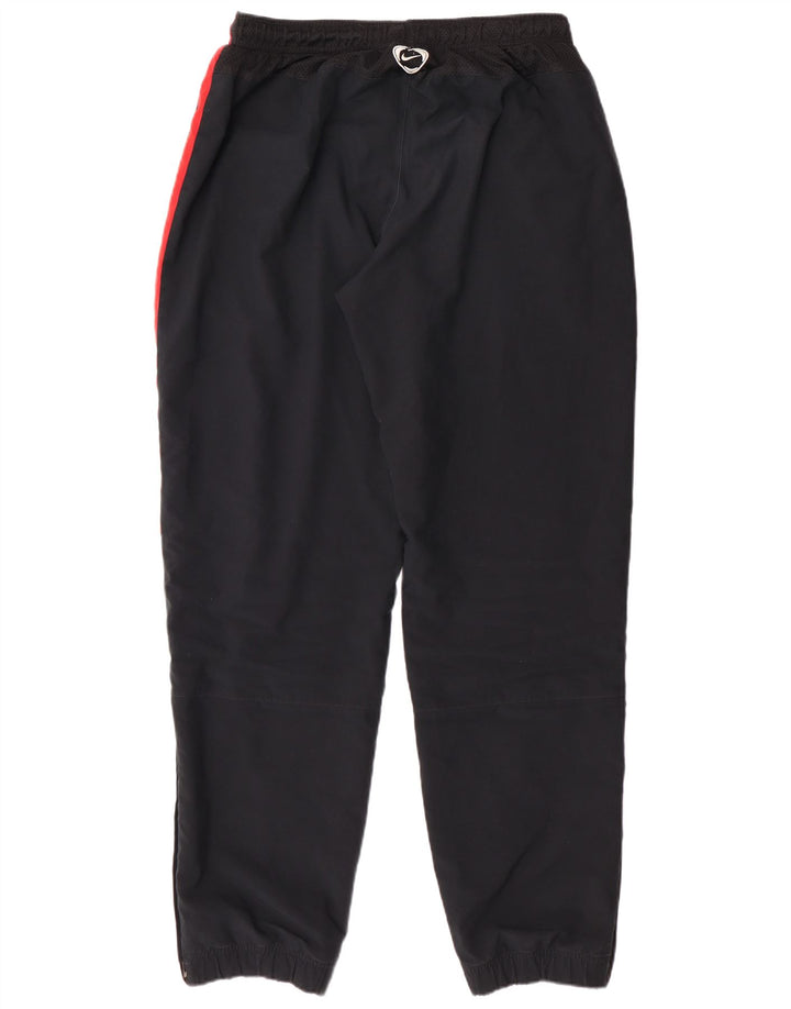 NIKE Pantaloni da tuta da uomo Joggers UK 41/43 Large Nero Colourblock
