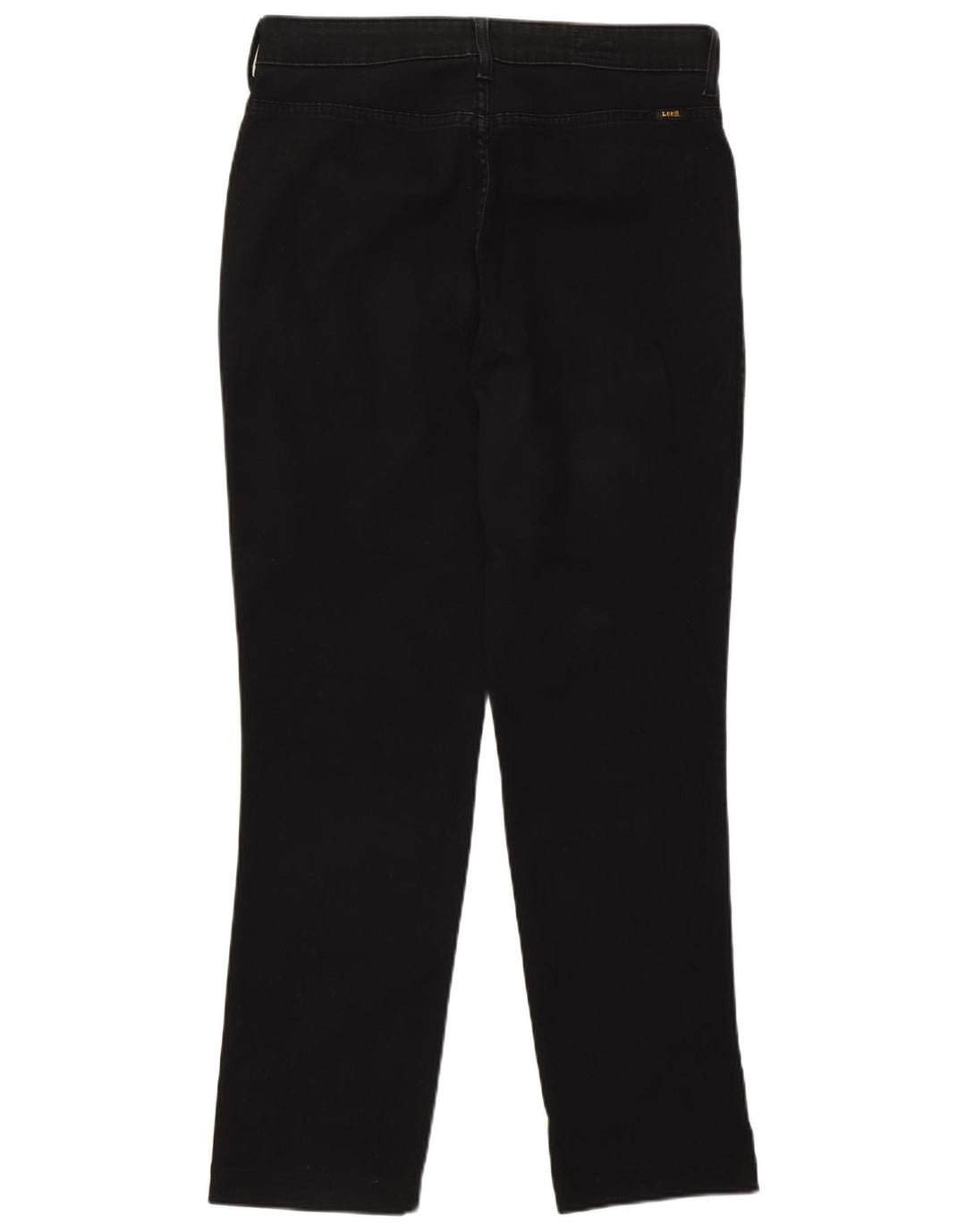 Jeans dritti da donna Lee W34 L28 cotone nero
