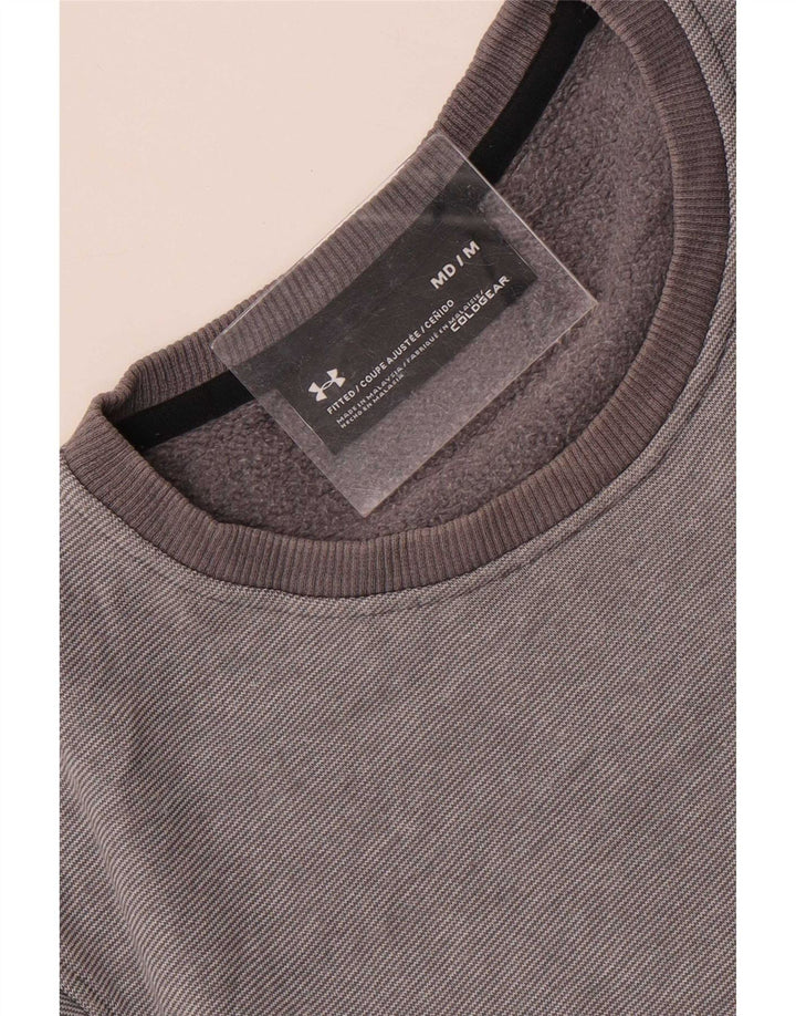 Felpa da uomo Under Armour Maglione grigio medio gessato