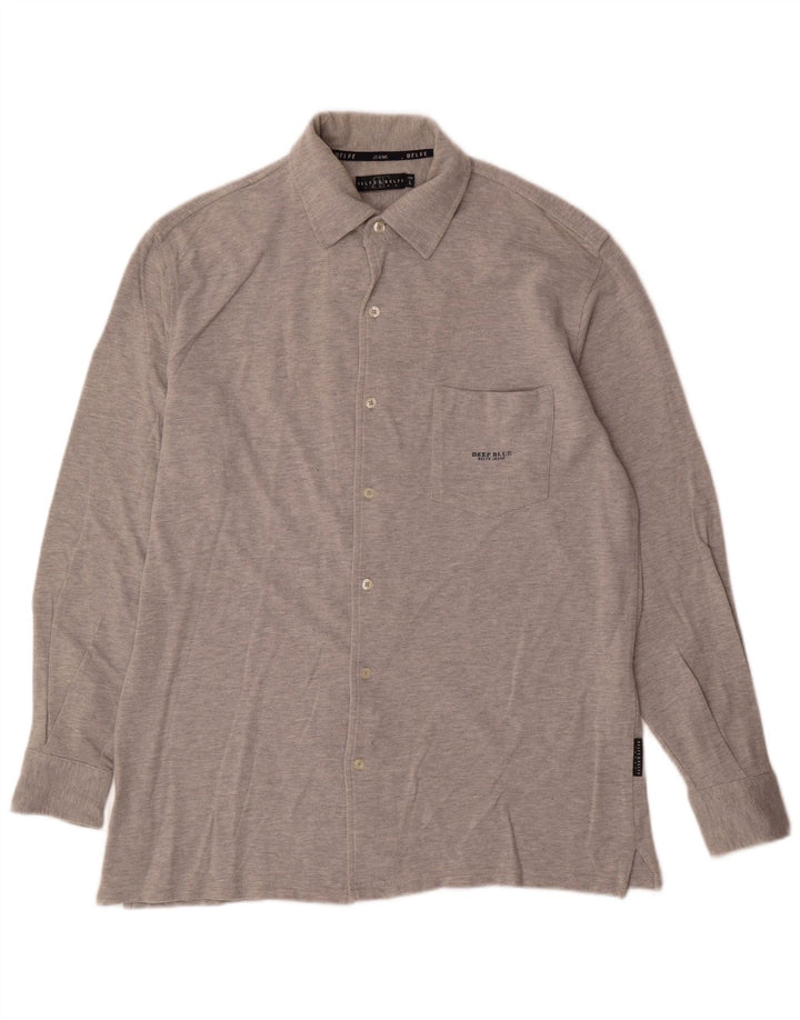 Camicia Uomo Belfe & Belfe Grande Cotone Grigio