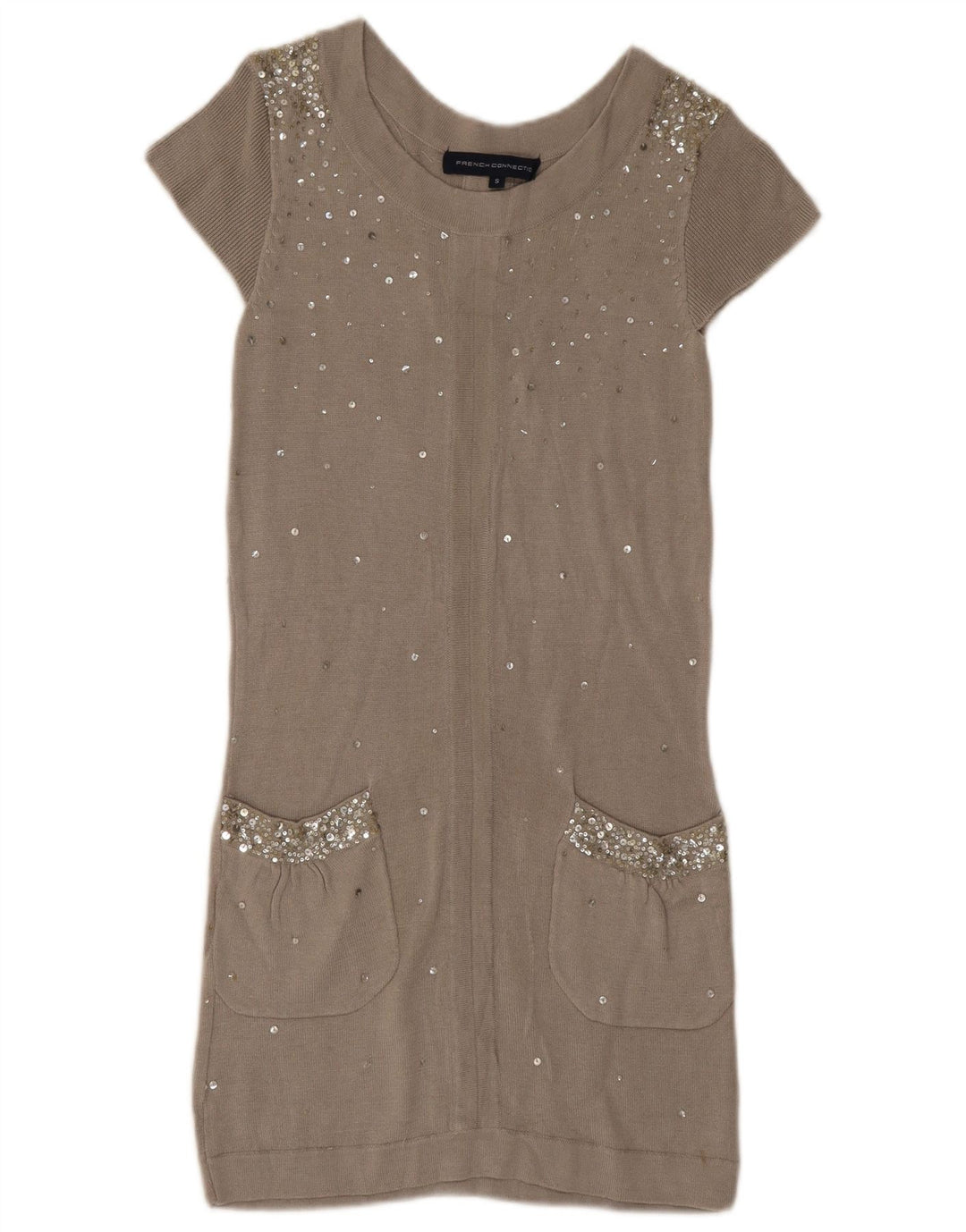 Abito a trapezio da donna French Connection UK 8 piccolo grigio