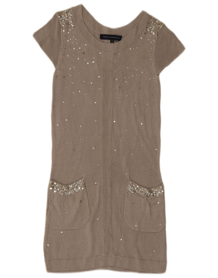 Abito a trapezio da donna French Connection UK 8 piccolo grigio