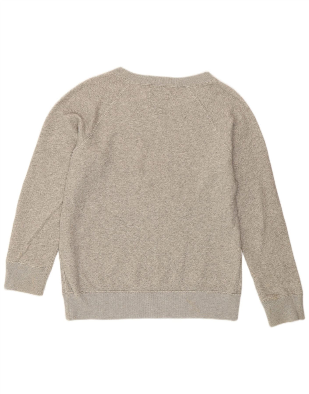 Maglione felpa oversize da donna Jack Wills UK 10 piccolo grigio chiazzato