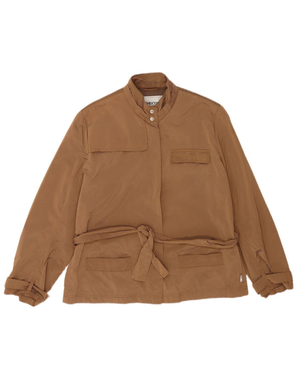 Giacca Geox da donna Respira Utility UK 18 XL poliestere marrone