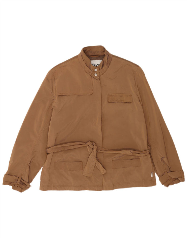 Giacca Geox da donna Respira Utility UK 18 XL poliestere marrone