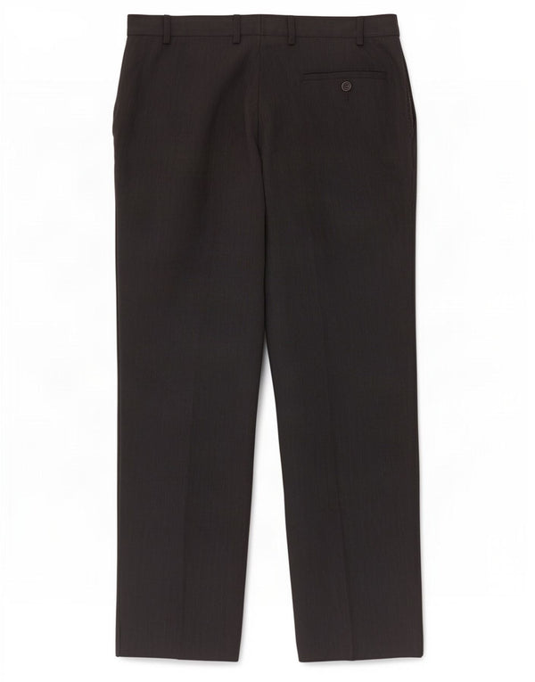 Marks & Spencer Mens Straight Suit Trousers W36 L31 Grey Pinstripe