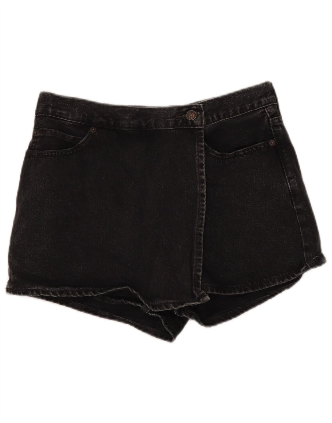 Pantaloncini di jeans da donna Levi's W28 cotone nero medio